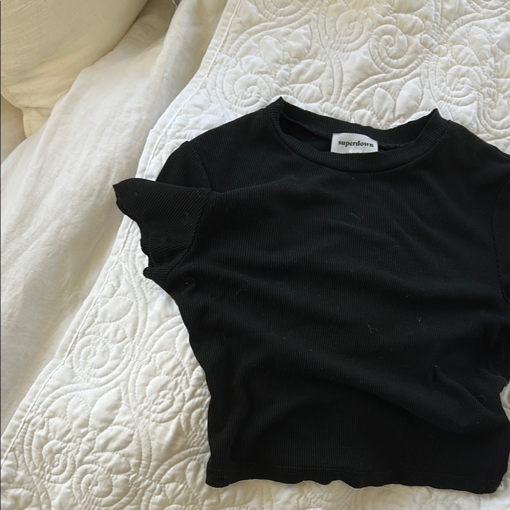 Revolve Black T-Shirt